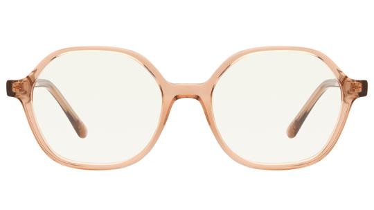 Lunettes de vue têtes à TETES Enfant Marron Tonneau Tat2602E Face