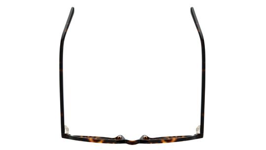 Lunettes de vue La Paresseuse Femme Ecaille Ronde Par2603 Dessus