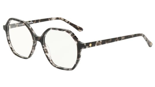 Lunettes de vue La Paresseuse Femme Noir Carré Par2502 Trois-Quart
