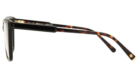 Lunettes de vue Jasma Femme Noir Papillon jas2601 Gauche
