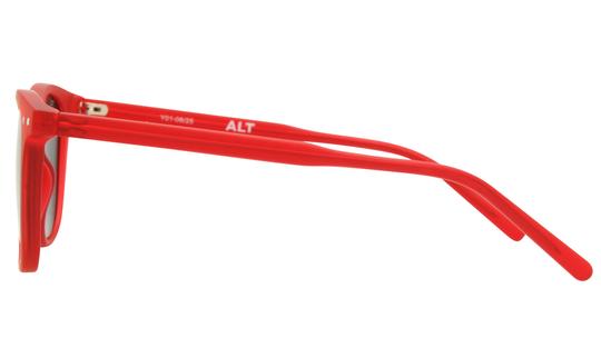 Lunettes de soleil Alternance Enfant Rouge Carré alt23211 Gauche