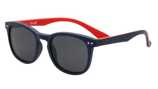 Lunettes de soleil VIP Enfant Bleu Rectangle Vip2515 Trois-Quart