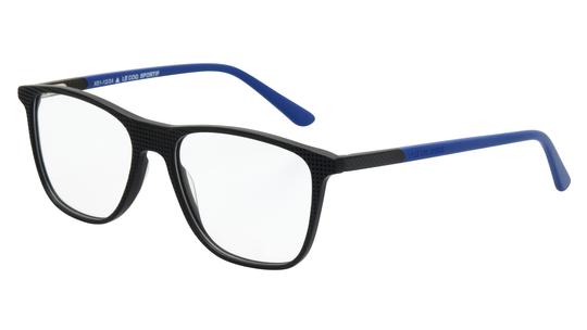 Lunettes de vue Le Coq Sportif Homme Noir Rectangle Lcs2504 Trois-Quart