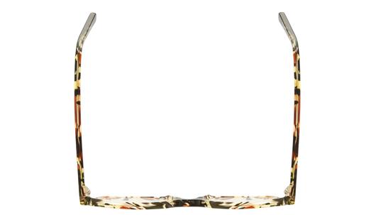 Lunettes de vue La Collection des Lunetiers Femme Ecaille Carré MARGAUX Dessus