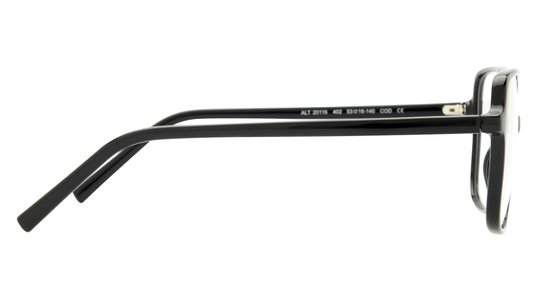 Lunettes de vue Alternance Femme Noir Carré Alt20116 Droite