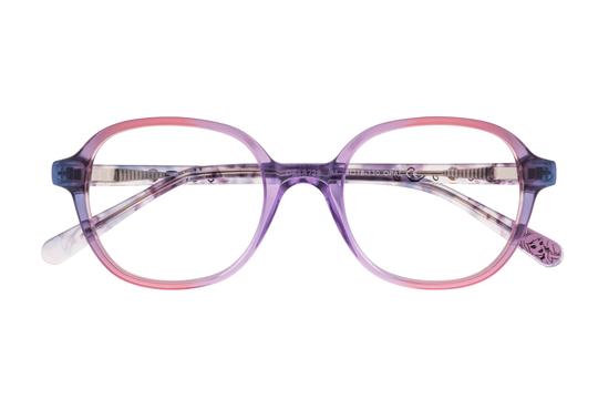 Lunettes de vue Princesse Disney  Violet Carré DPAA228C68 Face