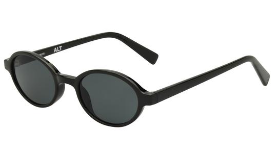 Lunettes de soleil Alternance Femme Noir Ovale Alt26206 Trois-Quart