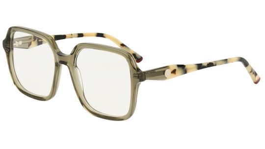 Lunettes de vue Siralya Femme Vert Carré Sir2507 Dessus