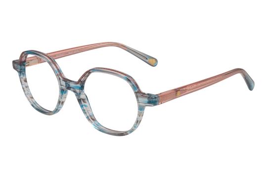 Lunettes de vue Princesse Disney  Bleu Wayfarer DPAA246C65 Gauche