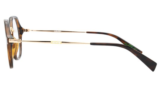 Lunettes de vue Levi's Femme Ecaille Ronde Lv1070 Gauche