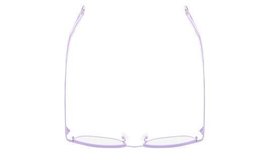 Lunettes de vue Baïa Femme Violet Papillon Baa2601 Dessus