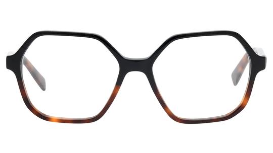Lunettes de vue Longchamp Femme Noir Carré LO2740N Face