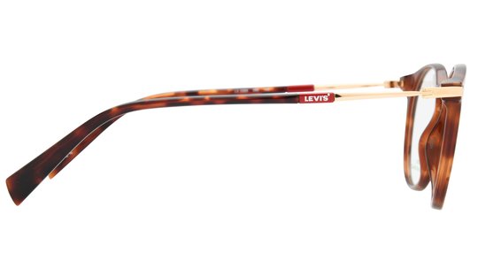 Lunettes de vue Levi's Femme Ecaille Pantos Lv1089 Droite