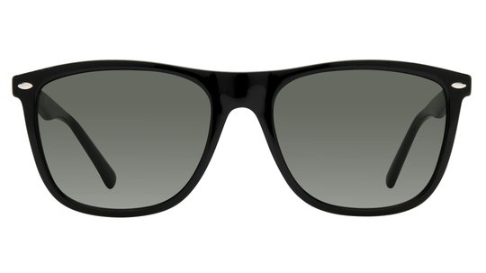 Lunettes de soleil Alternance Mixte Noir Wayfarer Alt25205 Face