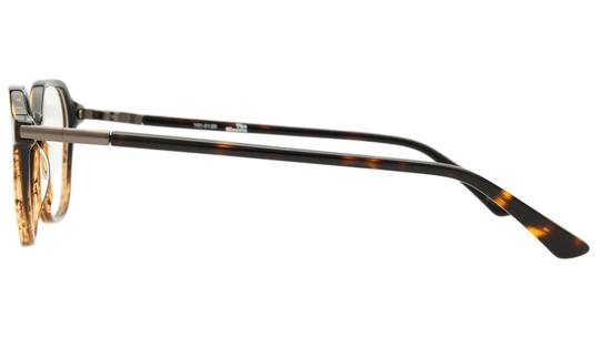 Lunettes de vue The Bicycle Homme Marron Carré Bic2501 Gauche