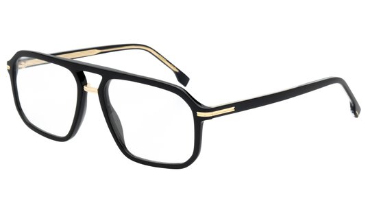 Lunettes de vue Boss Homme Noir Aviateur Boss1728 Trois-Quart