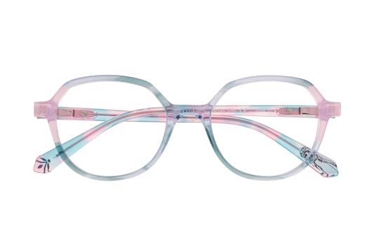 Lunettes de vue Princesse Disney  Bleu  DPAA221C65 Face