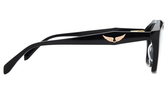 Lunettes de vue Zadig & Voltaire Femme Noir Papillon VZV500 Droite