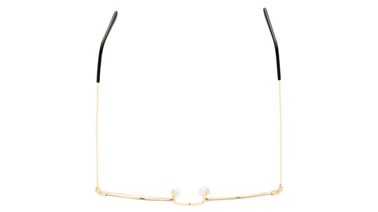 Lunettes de vue Alternance Mixte Or Ronde Alt24103 Dessus