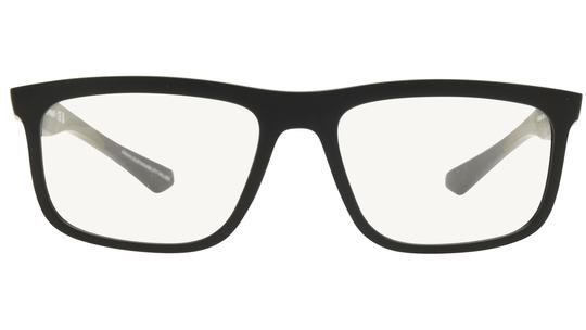 Lunettes de vue Emporio Armani Homme Noir Rectangle EA3246 Face