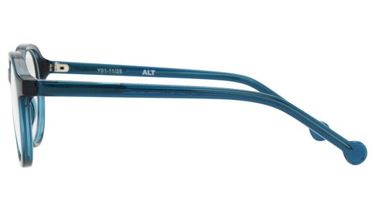 Lunettes de vue Alternance Enfant Bleu Pantos alt26112 Gauche