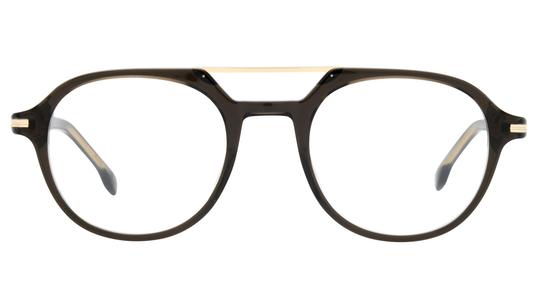Lunettes de vue Boss Homme Gris Aviateur boss1849 Face