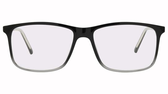 Lunettes de vue têtes à TETES Homme Noir Rectangle tat2603 Face