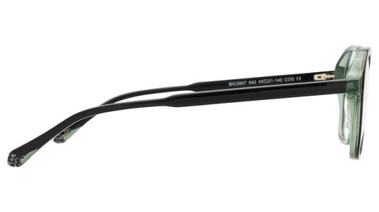 Lunettes de vue The Bicycle Homme Vert Carré Bic2607 Droite