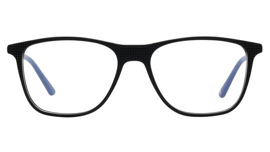 Lunettes de vue Le Coq Sportif Homme Noir Rectangle Lcs2504 Face