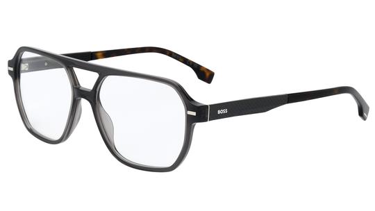 Lunettes de vue Boss Homme Ecaille Aviateur boss843 Trois-Quart