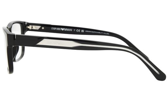 Lunettes de vue Emporio Armani Homme Noir Rectangle ea3265u Gauche