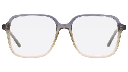 Lunettes de vue La Paresseuse Femme Bleu Carré Par2606 Face