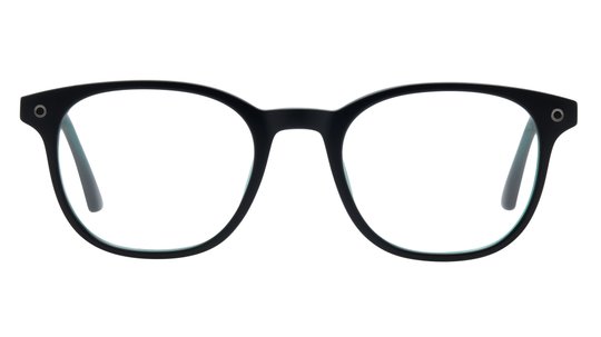 Lunettes de vue Alternance Enfant Noir Rectangle alternance Face