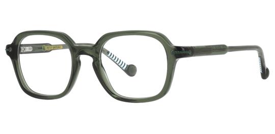 Lunettes de vue Petit Bateau Enfant Vert Rectangle Ouessant Gauche