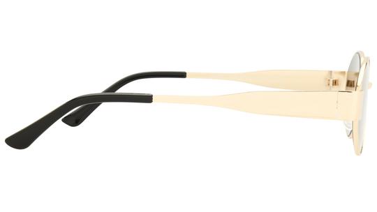 Lunettes de soleil VIP Femme Or Ovale vip2602 Droite