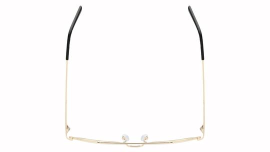 Lunettes de vue têtes à TETES Homme Or Aviateur tat2602 Dessus