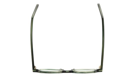 Lunettes de vue La Collection des Lunetiers Homme Vert Ronde STEPHANE Dessus