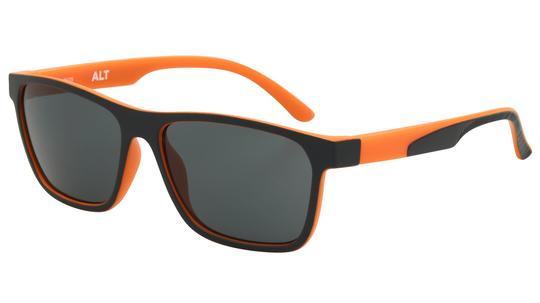 Lunettes de soleil Alternance Enfant Noir Rectangle alt26205 Trois-Quart