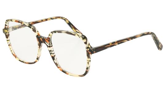 Lunettes de vue La Collection des Lunetiers Femme Ecaille Carré MARGAUX Trois-Quart