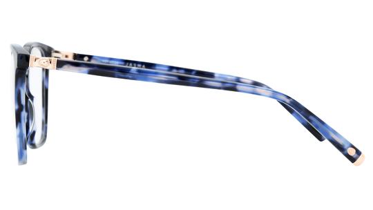 Lunettes de vue Jasma Femme Bleu Tonneau Jas2604 Gauche
