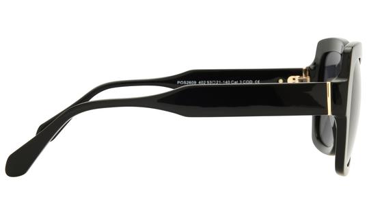 Lunettes de soleil Pol&Sun Femme Noir Carré pos2609 Droite