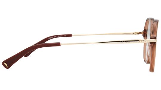 Lunettes de vue Longchamp Femme Marron Carré LO2804 Droite