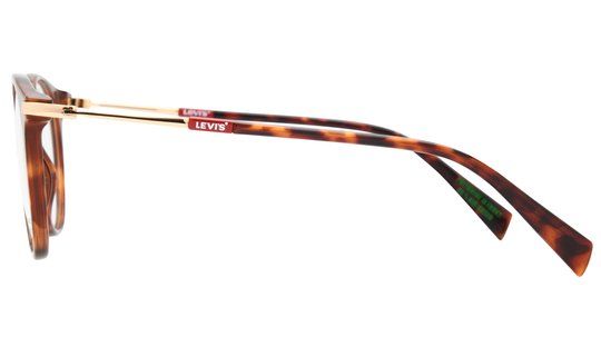 Lunettes de vue Levi's Femme Ecaille Pantos Lv1089 Gauche