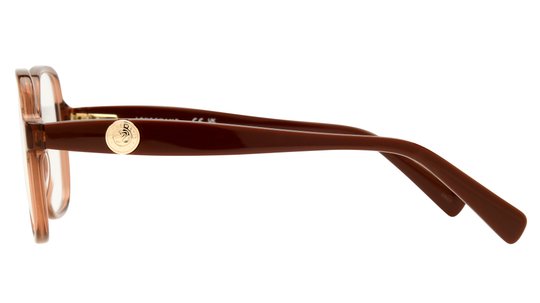 Lunettes de vue Longchamp Femme Marron Carré Lo2757 Gauche