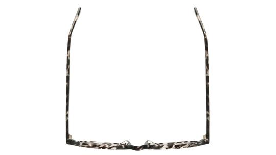 Lunettes de vue La Paresseuse Femme Noir Carré Par2502 Dessus