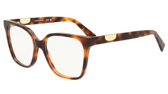 Lunettes de vue Longchamp Femme Ecaille Carré Lo2765 Trois-Quart