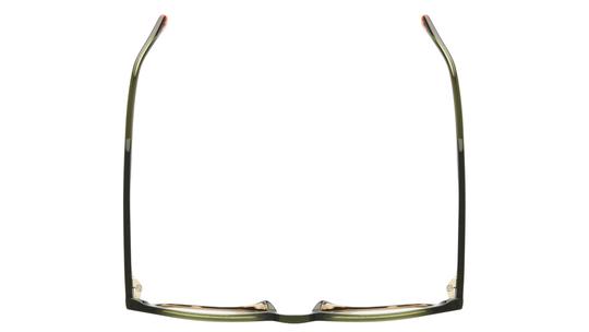 Lunettes de vue The Bicycle Homme Vert Rectangle Bic2504 Dessus