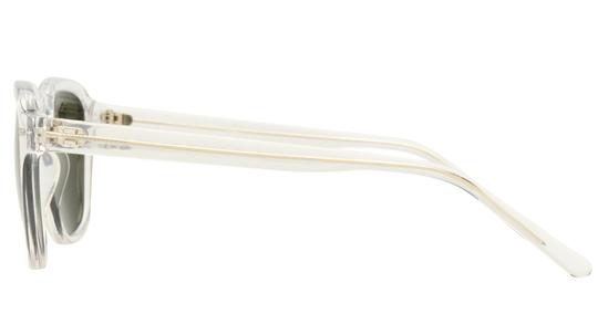 Lunettes de soleil Alternance Mixte Transparent Rectangle alt26202 Gauche