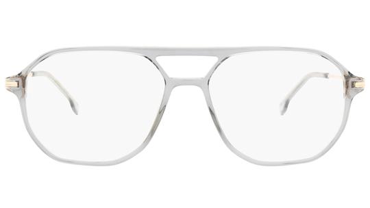 Lunettes de vue Boss Homme Gris Aviateur boss1890 Face