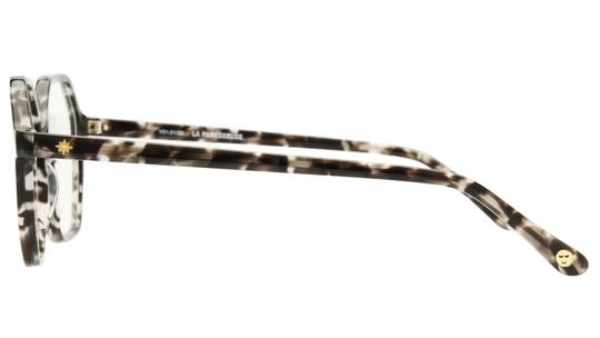 Lunettes de vue La Paresseuse Femme Noir Carré Par2502 Gauche